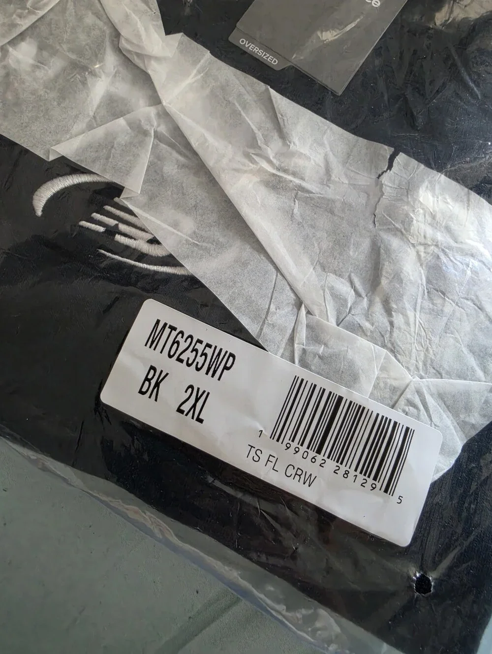 New Balance SEALED! NWT! Trackside Fleece Crew in Black. Sz 2XL. R2S!